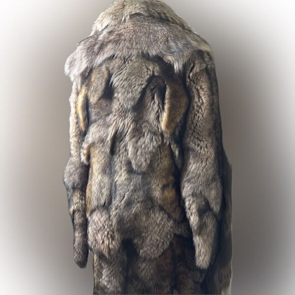 Ralph Lauren Collection * Made in Italy Lamb Shearling Piecework Coat - Picture 4 of 16